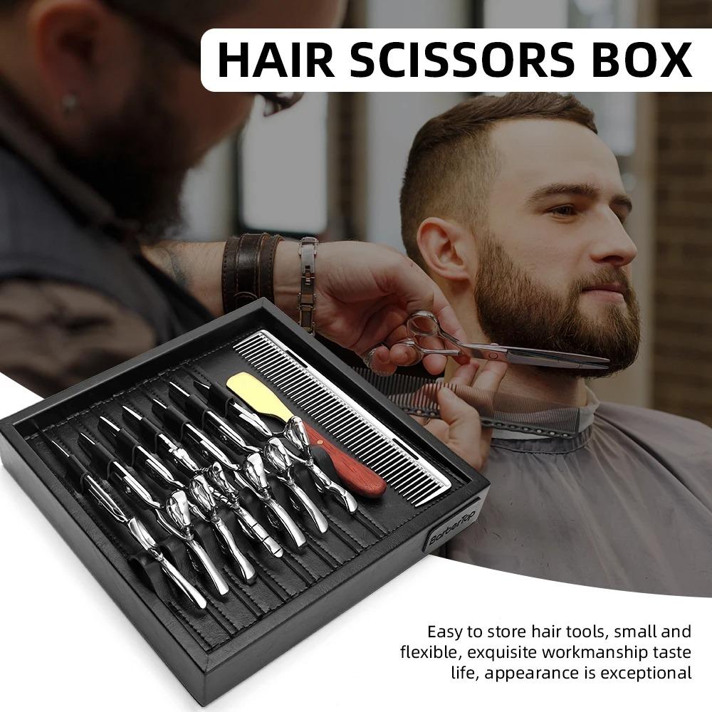 Professional Barber Hair Clipper Tray Holder Barber Storage Rack Beauty Stylist Tool Box  Home