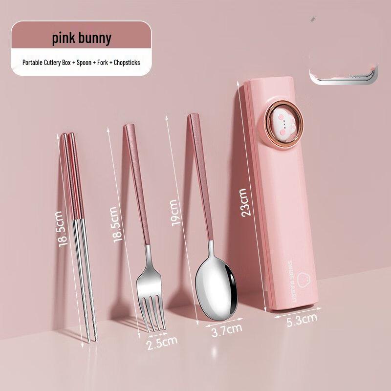 Kids Portable Cutlery Set with Case