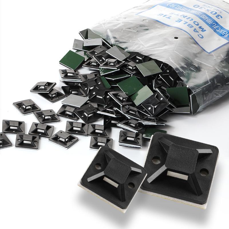 Hangshi Self-Adhesive Cable Tie Suction Cup Base