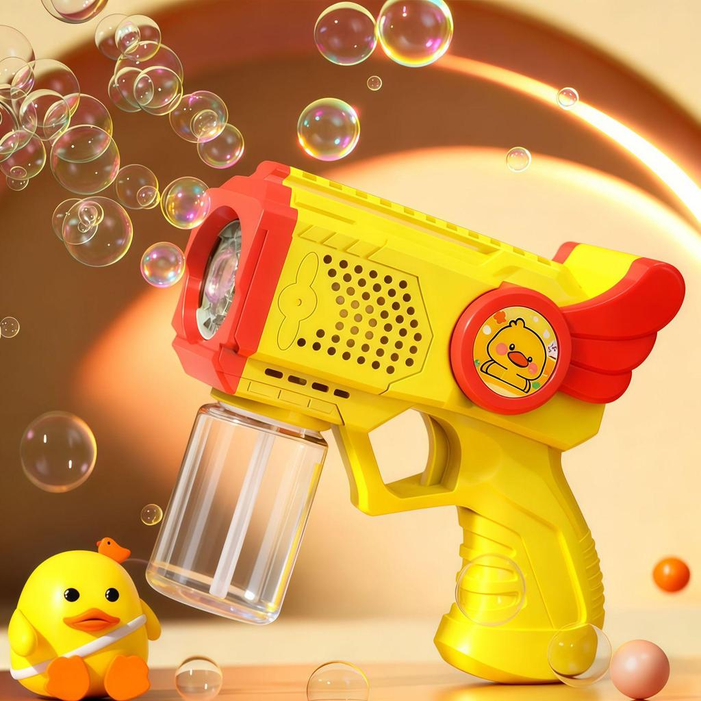 Popular Kid's 32-Hole Electric Bubble Gun - Automatic Handheld Toy for Bubbles