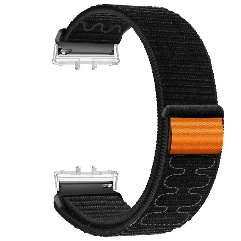 Nylon Loop Strap for Samsung Galaxy Fit 3 Adjustable Elastic Bracelet Watchband for iWatch Samsung Galaxy Fit3 Band Accessories