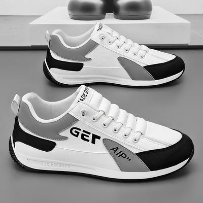 Men Sneakers 2024 Spring New Fashion Running Shoes Comfortable Leather Casual Shoes Men Tenis Masculino Lightweiht Sports Shoes
