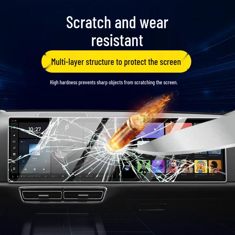 Gehärtete Folie Displayschutz für 25 Geely Xingyuan Navigationsmodelle