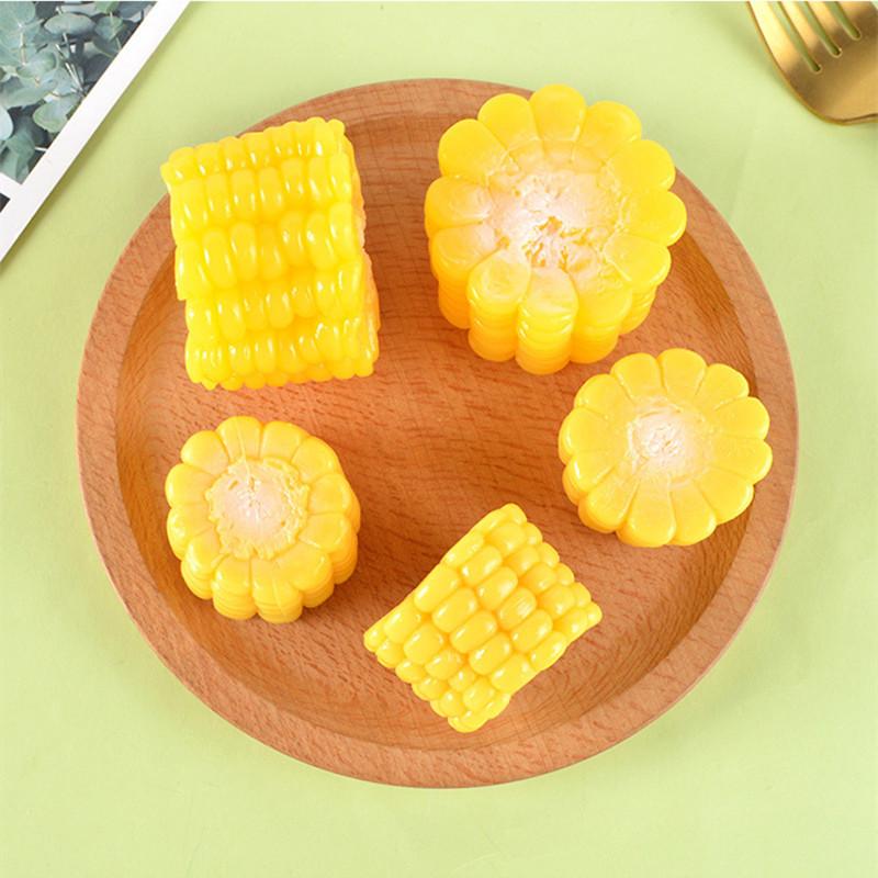 Simulation Corn Fake Food Vegetable Kitchen Props Autumn Decoration Hotel Restaurant Window Display Food Model Home Decor