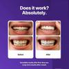 1-3x Purple Whitening Teeth Strips for Daily Use Gentle Formula Enamel Protection and Stain Removal