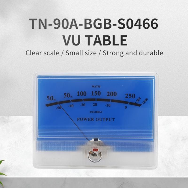 VU Meter 12V-16V Panel VU Meter Warm Back Light Recording & Audios Level Amp with Driver Board