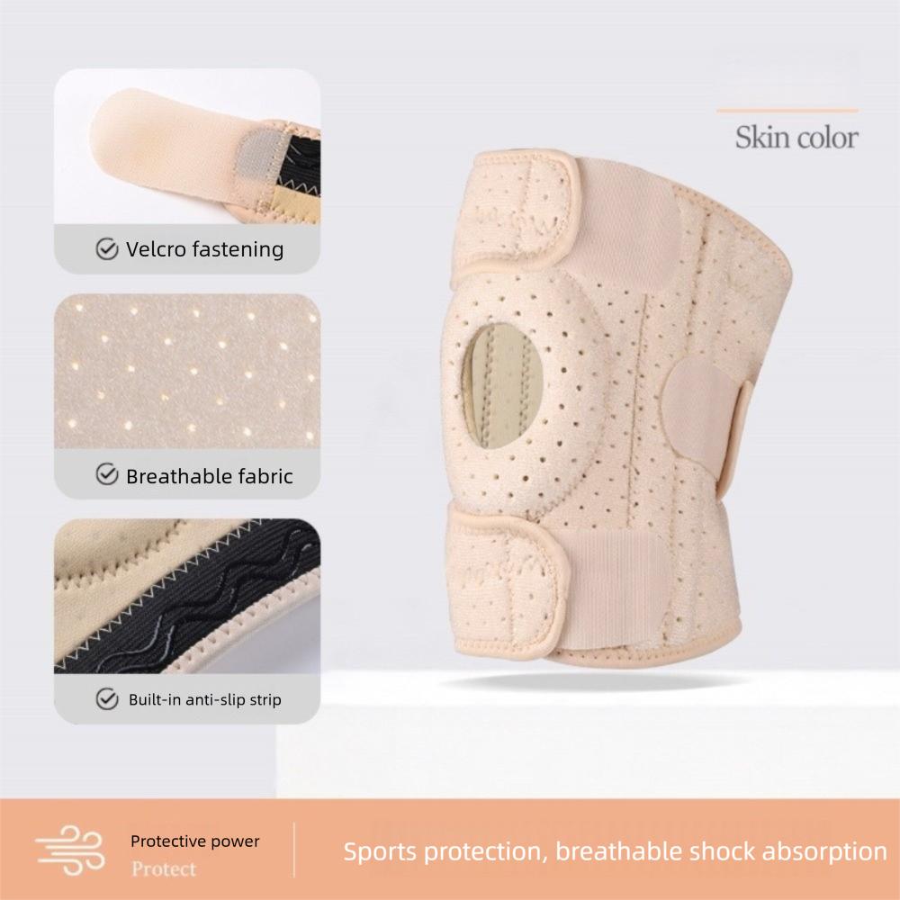 Breathable Knee Support Brace Leg Brace Protector Kneepad Patella Sports Gear Knee Pad For Running