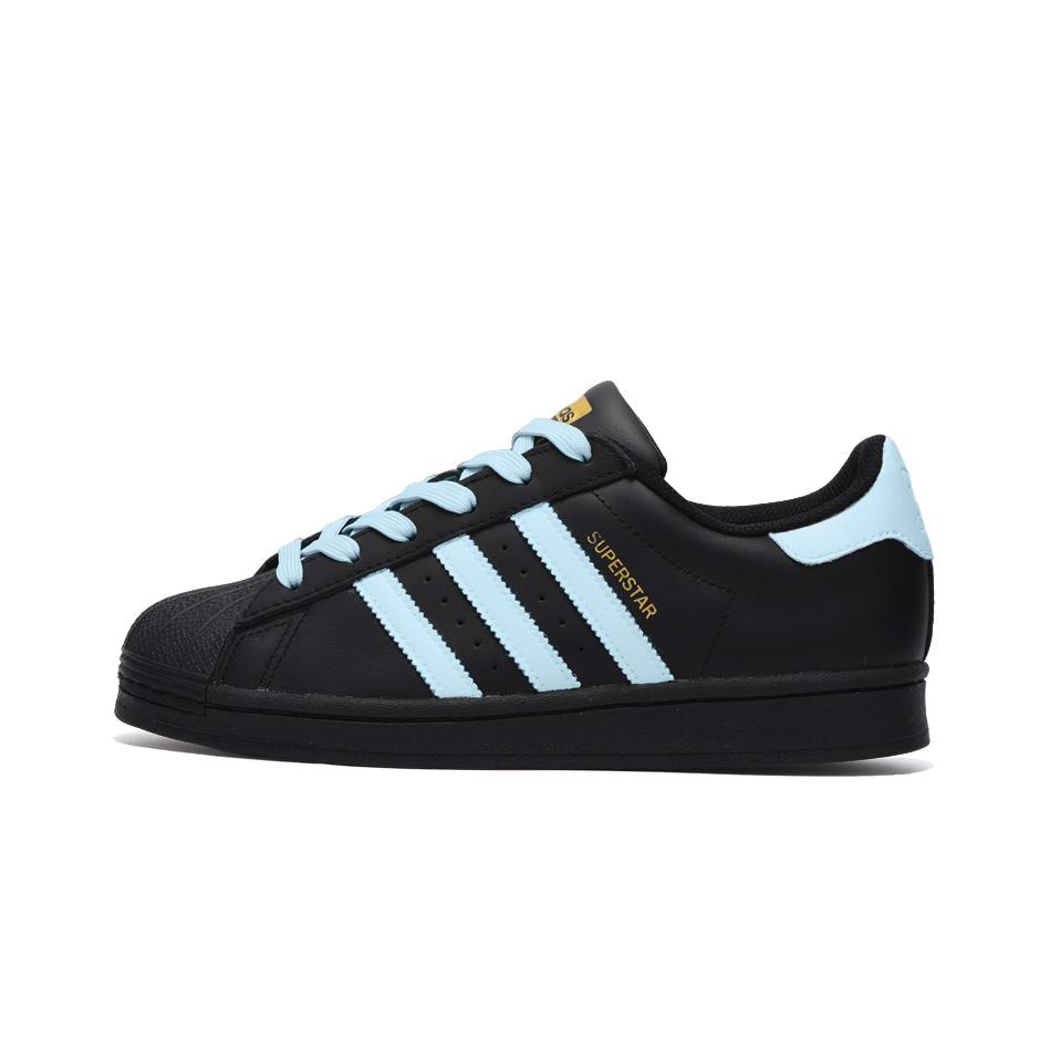 

Adidas Originals SUPERSTAR Slip Resistant Abrasion Resistant Low top Skateboard Shoes Unisex Black EG4959(Team746-) 37⅓