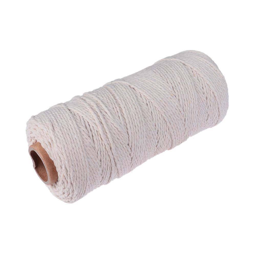 New Home Decor Gift Packing 100% Natural Beige Cotton DIY Rope Sewing Cords Twine String