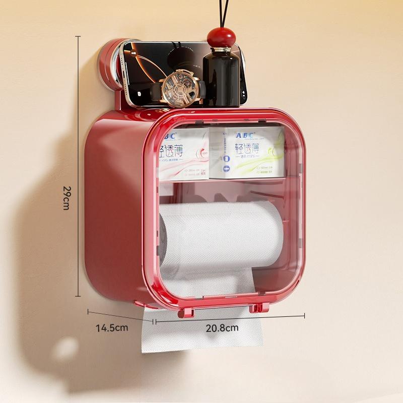 Toilet Paper Boxes, Household Suction Cups, Toilet Tissue Boxes, Wall-mounted Tissue Boxes, Tissue Boxes, Roll Boxes