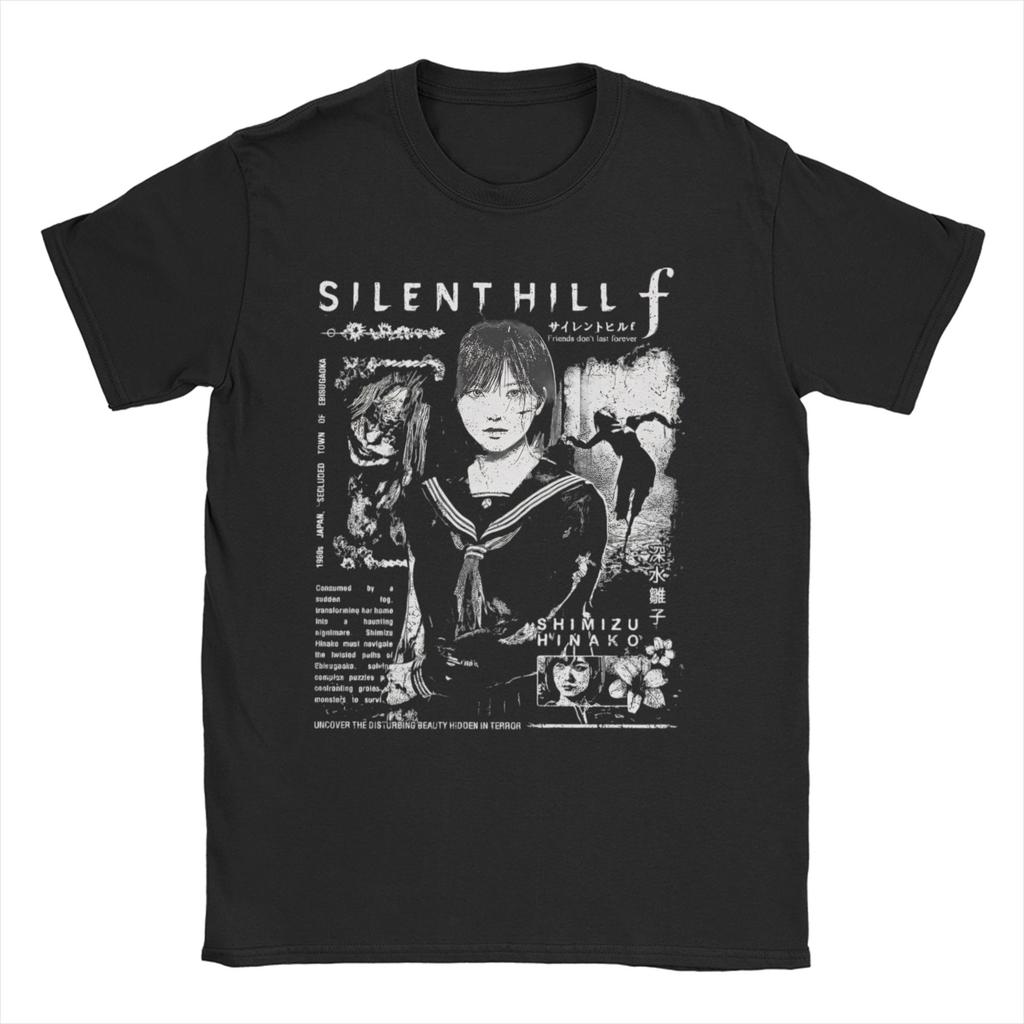 Silent hill f Shimizu Hinako Game Men Womens T Shirt Tee Shirt Short Sleeve Round Collar TShirt 100 Cotton Summer Clothes