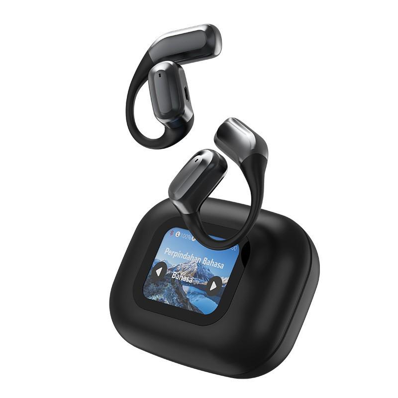 AI-Powered Translation Earbuds: Multi-language, Wireless, Touchscreen Bluetooth Ear-hook