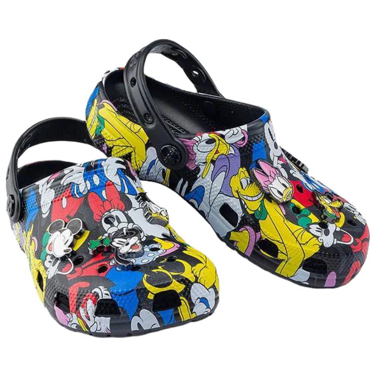 Disney x Crocs Classic Mickey & Friends Stylish & Comfortable Hole Shoes Women's Multicolour