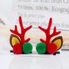 Elk Ear Party Supplies Antler Hairpin Merry Christmas Decor Pine Cone Hairpins Hair Accessories