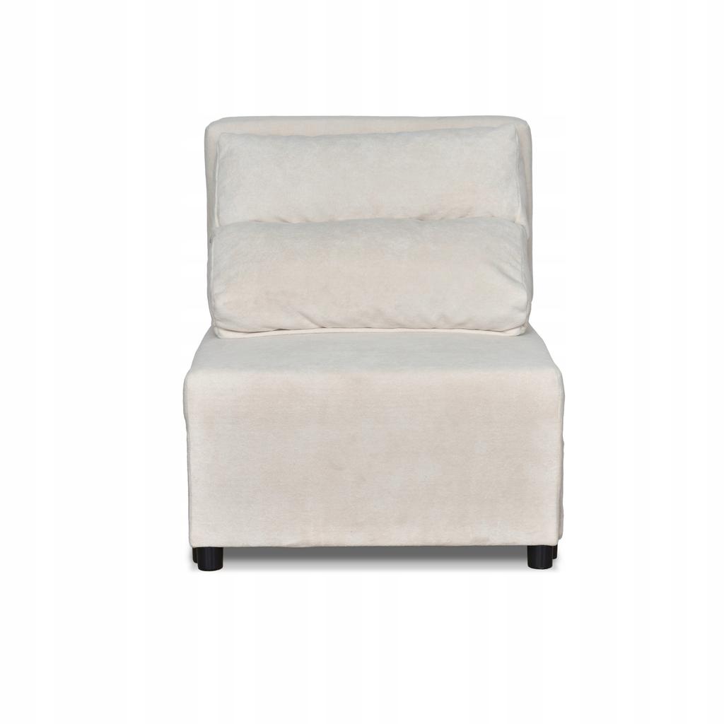 Fold-out Armchair for Sleeping KIMO Bedding Container Family Furniture Hunter Beige