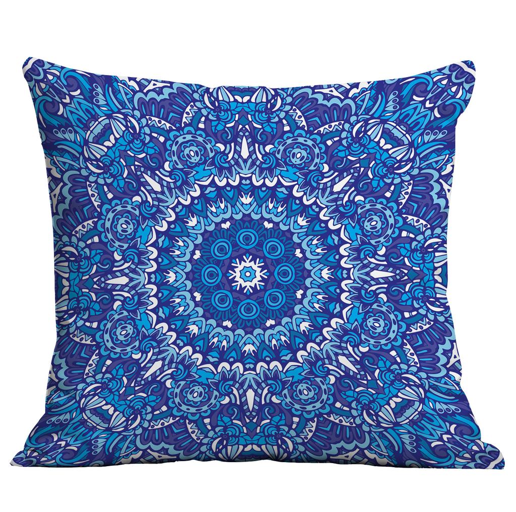 Ethnic Style Mandala Pillowcase New Style Painted Geometric Art Abstract Home Decoration Pillow Cushion Cover