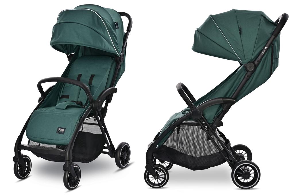 Lorelli quick - wózek spacerowy autofold do 22kg | smoke