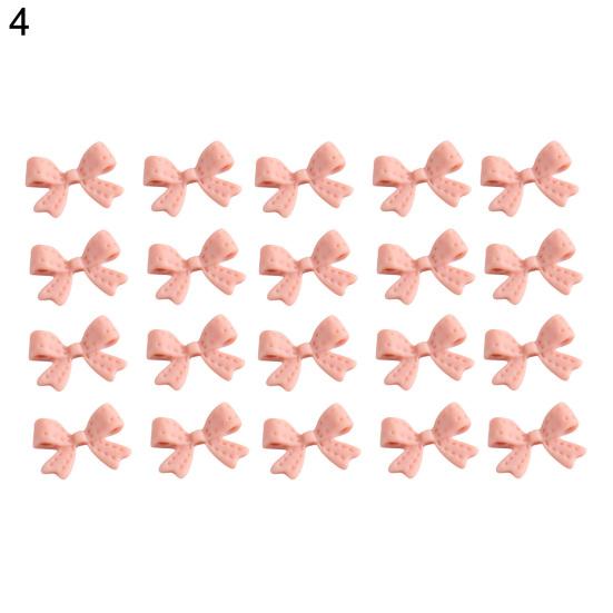 20 buc./set ornamente decorative pentru funde pentru unghii. ornamente pentru fundite rafinate, accesorii pentru manichiura.