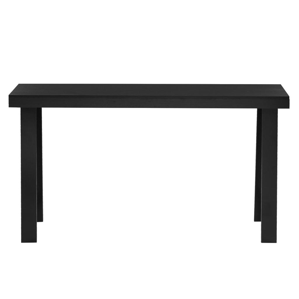 140 Cm Console Table, Modern Desk Behind the Couch, Wooden Rectangle Entrance Desk, Narrow Long Sofa Table Accent Stand, Ideal for Hallway, Bedroom,