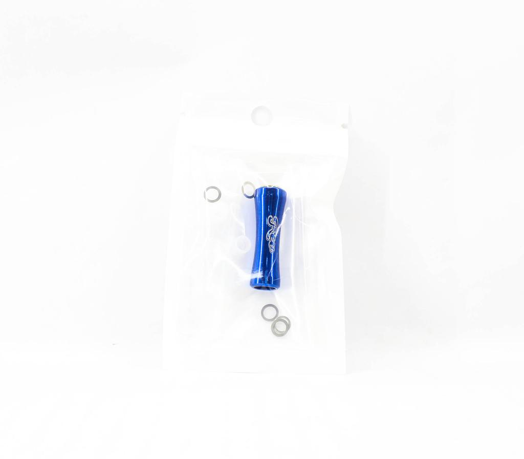 Rev Handle Knob Aluminium Slim 35mm Dark Blue Shimano A Daiwa S (4503)