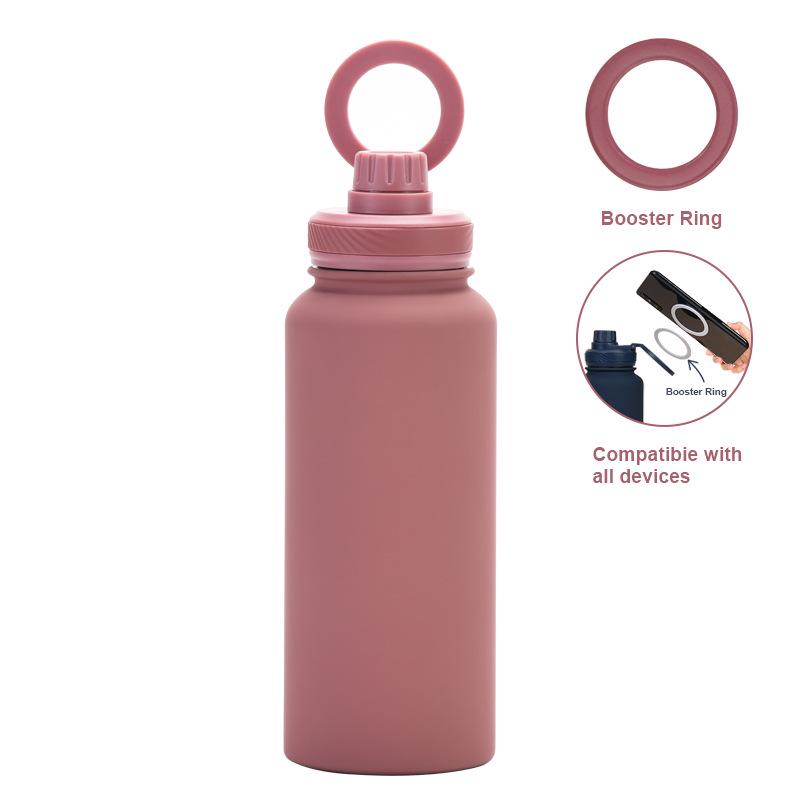 2026 Magnetic Mobile Phone Holder & 1L Stainless Steel Insulated Sports Water Bottle