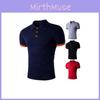 Premium Quality Usa Fashion Men's Stylish Casual T-shirt Slim Fit Polo Shirt Tops For Everyday Wear