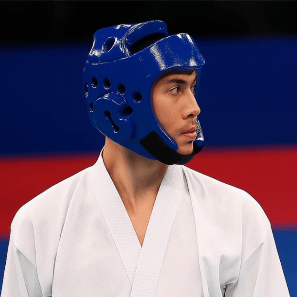 Head Protection Muay Thai Helmet Portable Kickboxing Helmet Head Guard Karate Helmet  Competition