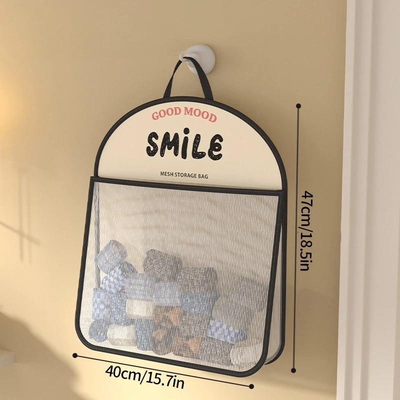 Underwear Hanging Storage Bag Household Socks Storage Net Wardrobe Hanging Hook Net Bag Portable Clothing Storage Mesh Bag