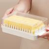 2pcs Protable Solid Butter Storage Box Kitchen Accessories Refrigerator Fresh Keeping Box Breakfast Cheese Jam Boxes Baking Tools