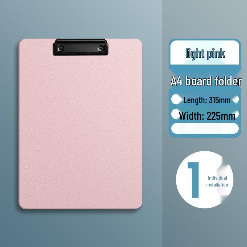 Double Clip Writing Board with Storage for A3/A4 Documents - Ideal for Students & Office Use