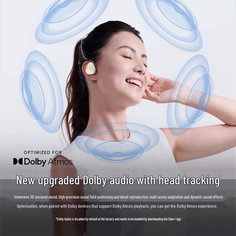 cleer-Clip PRO AI Wireless Bluetooth Over-Ear Headphones