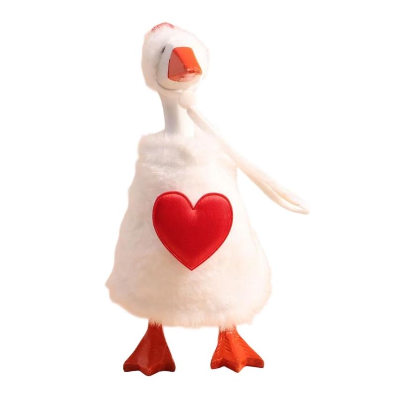 User Friendly Polyester Mini Geese Holiday Ornament for Festival Decoration Long Time Easy Party Fun Family Bondings