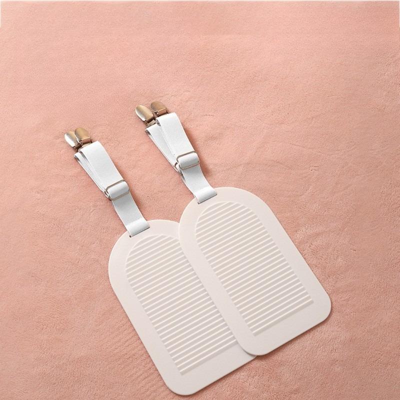 

4pcs Bed Sheet Clips Adjustable Bed Sheet Holder Straps Set of 4 Elastic Fitted Bedding Clips Fasteners for Home Hotel