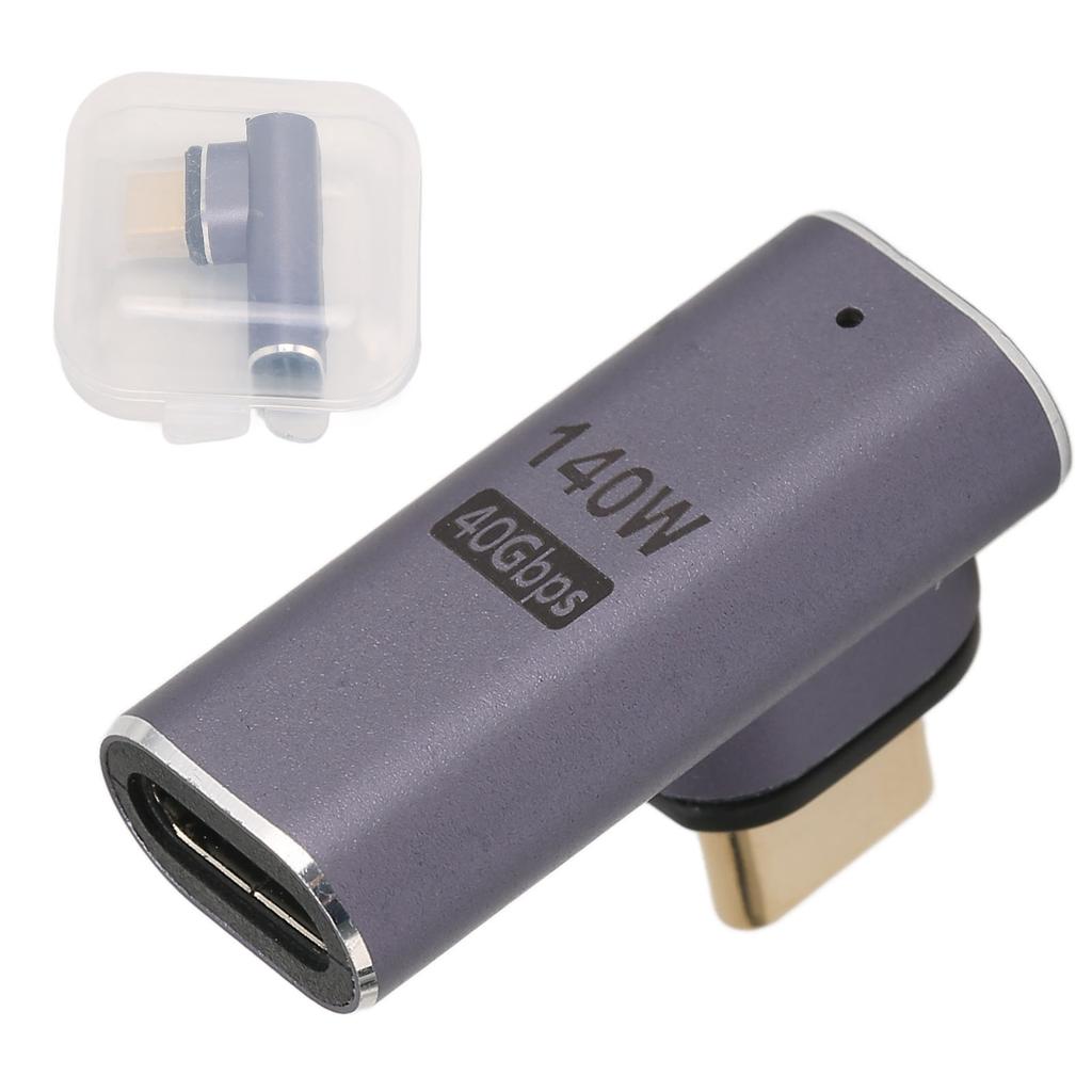 Magnetic USB C Adapter 140W PD Fast Charge 8K Screen Casting Video Transmission 24Pins Type C Connector