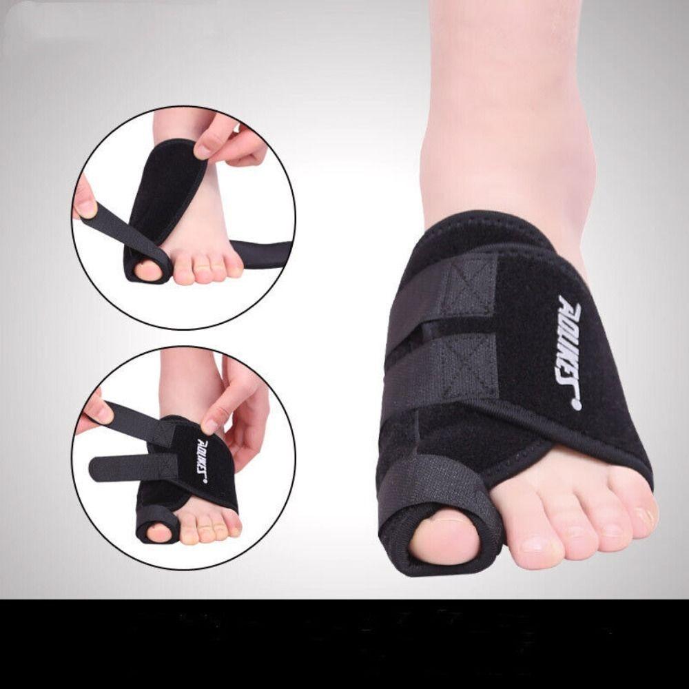 

Черная ткань Hallux Valgus OK, корректор снежного человека, новое средство для облегчения боли в ногах, большой палец ноги