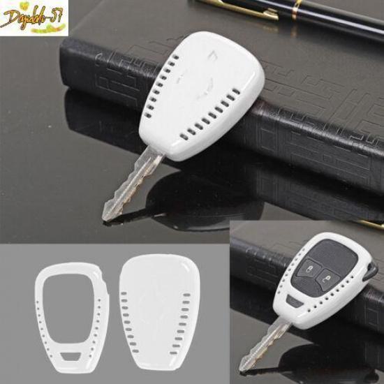 White Compass Car Key Fob Protect Cover Case Shell For Jeep Wrangler JK 2007-17