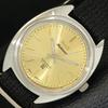 HMT KOHINOOR VINTAGE HAND-WINDING INDIAN MENS GOLDEN COLOR DIAL WATCH A440968-4 HT-a440968