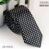 Multi-Color Student 5cm Narrow British Casual Polyester Silk Printed Tie