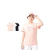 Children's Summer Clothing Girl Round Neck Short Sleeve T-shirt Children's Print Puff Sleeve Top Kids Pure Cotton Half Sleeve Clothes