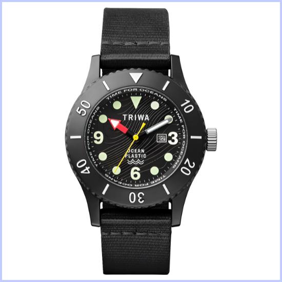 Lumina Jp Men's Black Triwa Watch For And Time For Oceans Submariner [Triwa] Wo Tfo206-Cl150112 [Official Import]