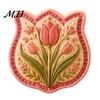 Fun Kitchen Gadgets for Families Spring Garden Mini Pie Mold, Food-Grade Silicone Cookie Cutter DIY Pastoral Style Cake Decorating Tools