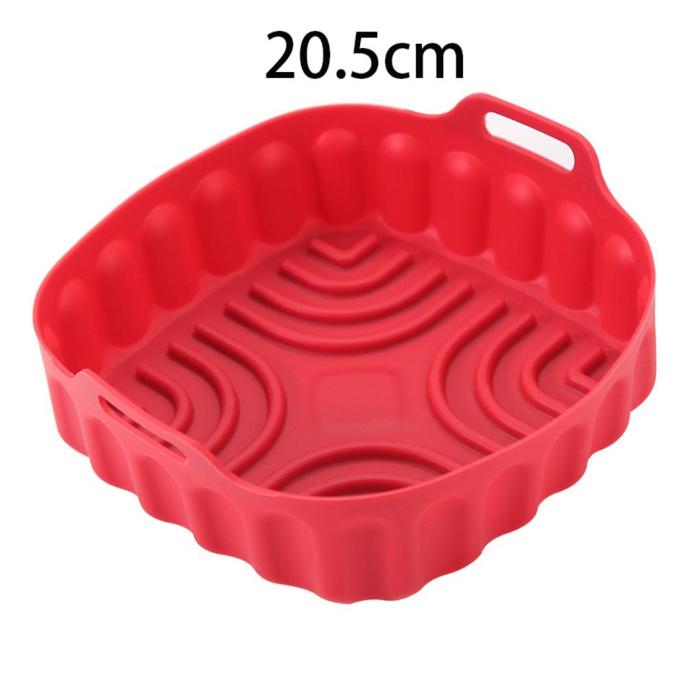 Non-stick Oven Trays with Handle Air Fryer Mat New Kitchen Baking Mold