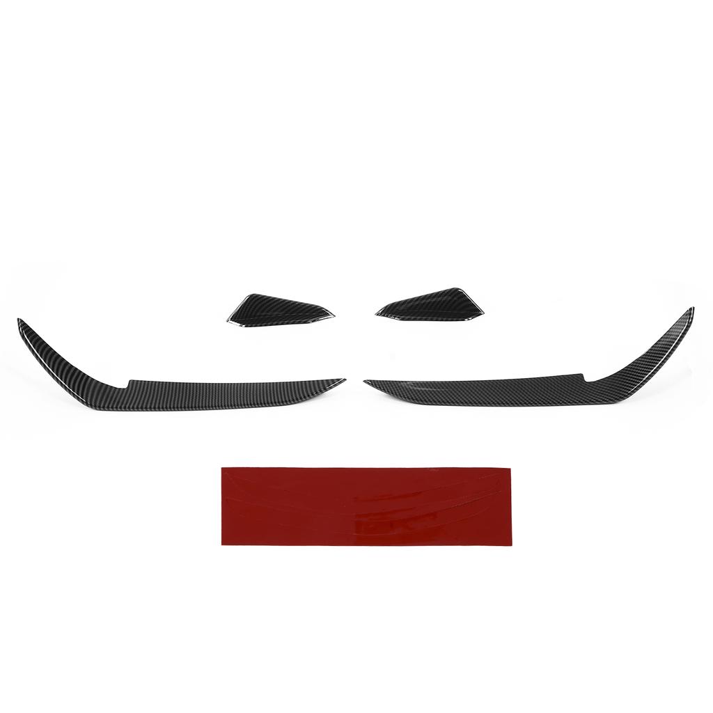 Front Bumper Aero Kits Canards Wing Body Spoiler Canard Car Adaptations Replacement for MK7.5 R 2017‑2020