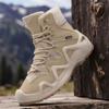 Bottes Tactiques pour Hommes avec Sangles pour Entraînement au Combat Imperméables Sangles Randonnée en Plein Air Chaussures Respirantes Multifonctionnelles Hiver