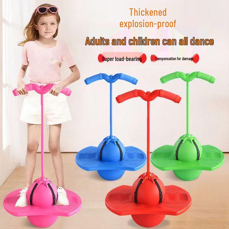 Palla Elastica Rimbalzante per Bambini e Adulti - Divertente Giocattolo per Equilibrio e Fitness