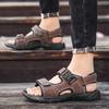 Spring and Summer Non-Slip Men's Sandals with Buckle Strap for Hiking Trekkingand Beach Activities
