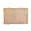 Bohemian Jute Placemats Heat-Insulating Placemats Wear-Resistant Stain-Proof Mats Reusable Heat-Resistant Pads for Tables, Kids & Family Dining