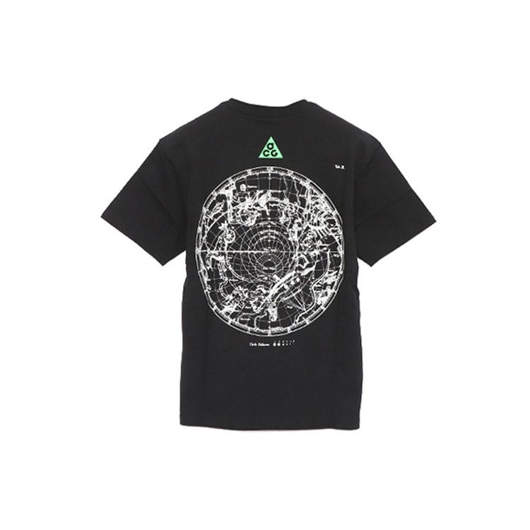 Nike ACG Stargaze Sports Casual Crew Neck Short Sleeve T-Shirt Men Tops Black DC4087-010
