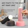 LED Night Light USB Rechargeable Hand Pull Switch Table Creative Funny Bedside Table Lamp for Bedroom Decoration Birthday Gift