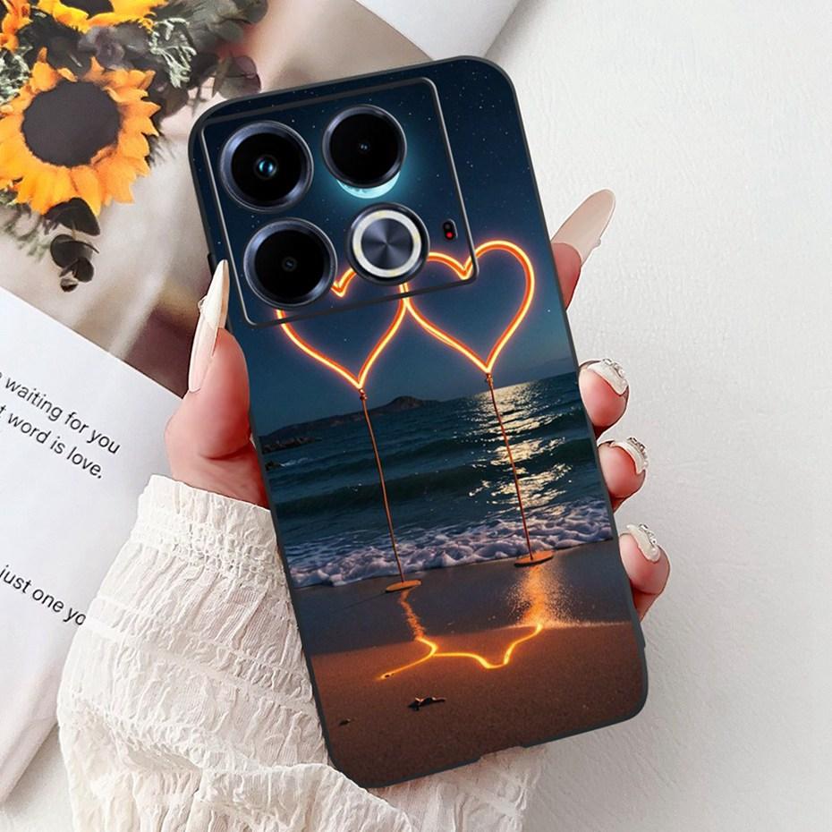 Fashion Painting Case For Infinix Note 40 40Pro Pro+ Soft Silicone TPU Phone Cases For Infinix Note40 40 Pro Plus Covers Bumpers